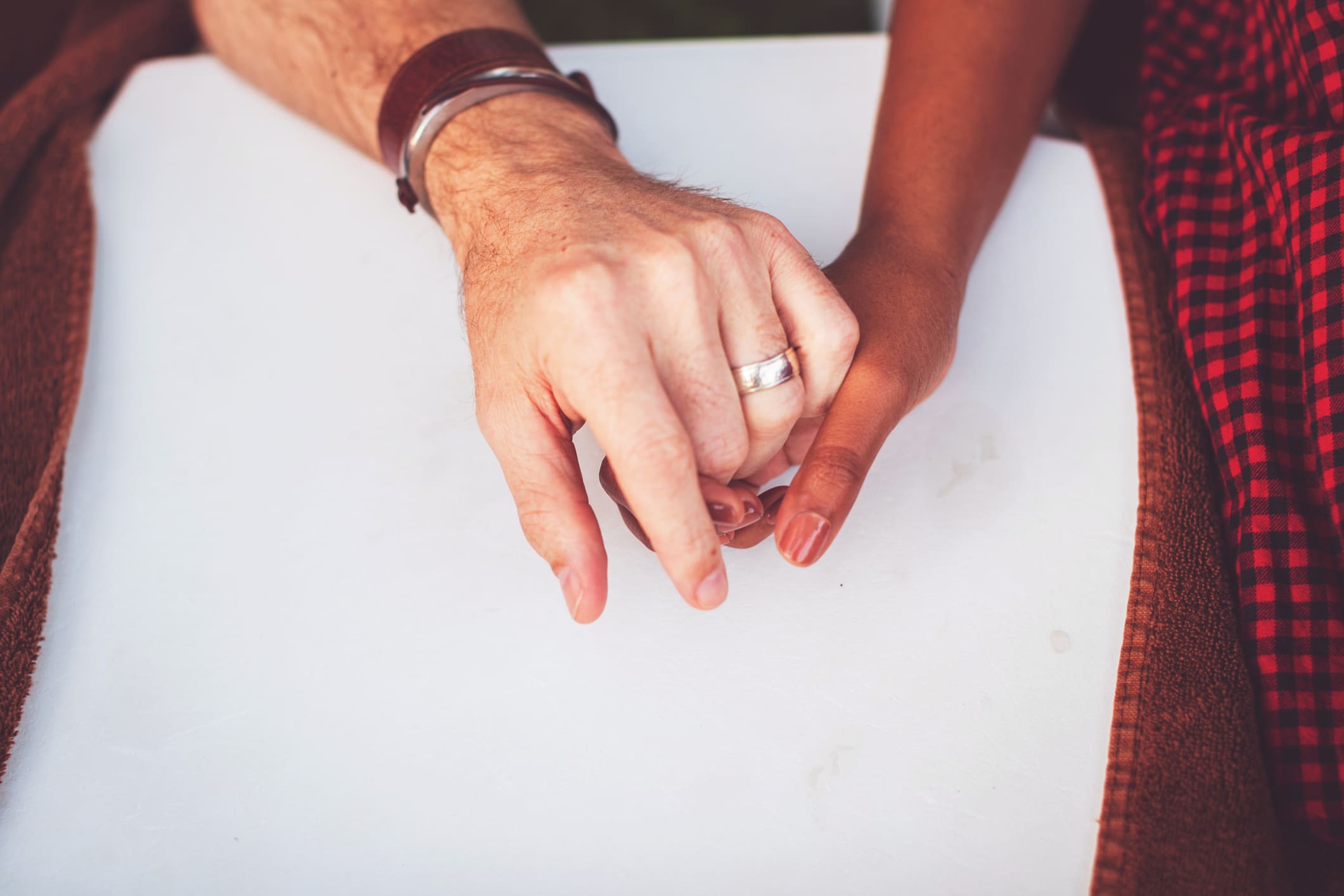 couples holding hands